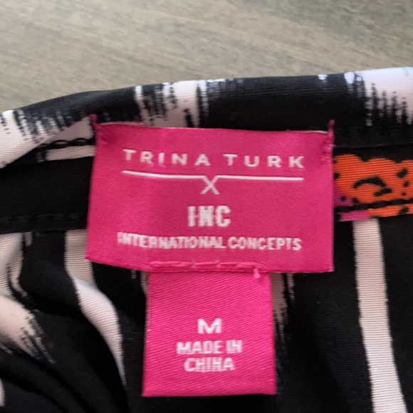 NWT Trina Turk for INC maxi dress size medium - Picture 9 of 9
